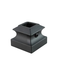 TimeLine Aluminum Base Collars - 5/8" Square - Satin Black