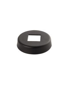 Base Collars - 1/2" Square - Satin Black
