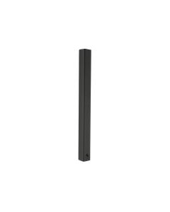 Stainless Steel Base Collar - 1/2" Square - Graphite Black