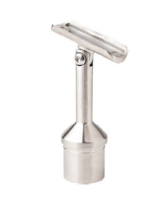 Center, Adjustable Saddle, Round, Top Mount Bracket
