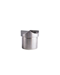 Stainless Steel Handrail Adapter - Round - Alloy 304 - #4 Satin Finish