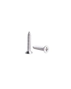 Flat Top Countersunk Head Wood Screw - Indoor/Limited Outdoor