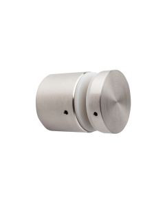 2" Length - 1-1/2" Dia., Round, Fascia Mount Single Standoff - Alloy 304