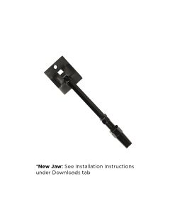 Black Receiver Cone 1/8" Dia. Tensioner, Surface Mount Fitting (Level & Stair)