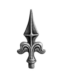 Spear Points - Round Base - Forged Steel - 1/2" diameter solid plug