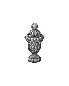 Post Balls - Solid Round Base - Cast Iron