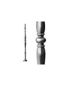 "Ronde" Series Finishing Post - Forged Steel Solid Round Bar - Mill Finish