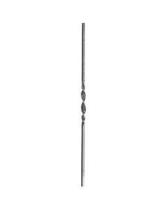 "Tradition" Series Spindles - Steel Solid Square Bar - Mill Finish