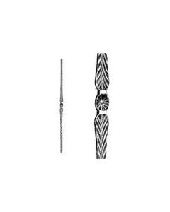 "Rustique" Series Spindles - Steel Solid Square Bar - Mill Finish
