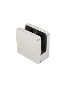 Medium, Square, Glass Clip for Square Post - Alloy 316   