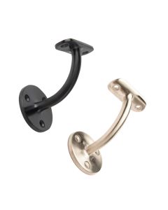 Fixed Saddle, Round, Wall Mount Bracket
