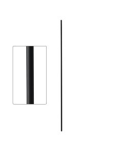 Steel Tube Balusters, 1/2" Round Series, Plain