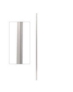 3/4" Square Tube Spindles - Stainless Steel Series - Plain - Satin Finish