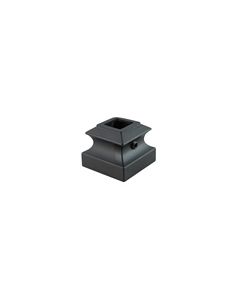 ABS Polymer Base Collars - 1/2" Square - Satin Black