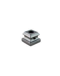 Aluminum Base Collars - 5/8" Round - Gun Metal Grey