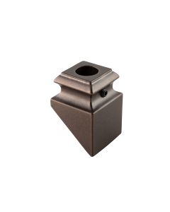 Aluminum Pitch Base Collars - 1/2" Round - Burnt Penny