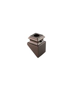Aluminum Pitch Base Collars - 5/8" Round - Burnt Penny