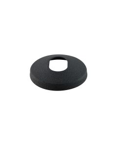 Steel Pitch Base Collars - For 1/2" Round - Wrinkled Black