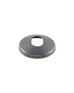 Steel Pitch Base Collars - For 1/2" Round - Gun Metal Grey