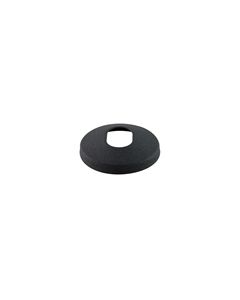 Steel Pitch Base Collars - For 9/16" Round - Wrinkled Black