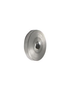 Stainless Steel Fascia Mount Adapter Shims, Round - 2" Diameter - 1/4" Length - Alloy 316