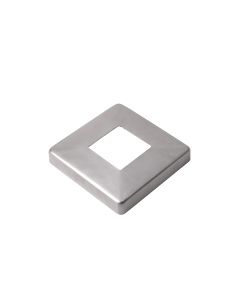 Square, Cover Flange for Square Post - Alloy 304