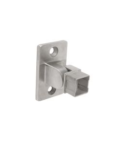Angled Wall Flange, Square - Alloy 304