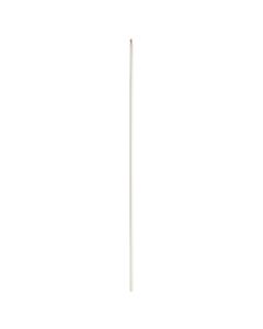Steel Tube Balusters - 1/2" Square Series With Dowel Top - Plain - Designer White