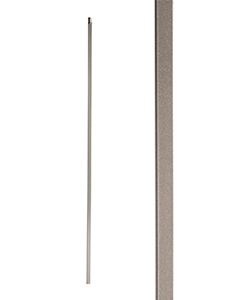 Steel Tube Balusters- 5/8" Square Series With Dowel Top - Plain - Pavestone