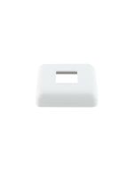Steel Base Collars - 1/2" Square - Designer White