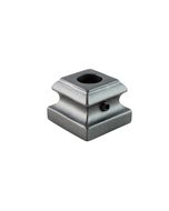 Aluminum Base Collars - 5/8" Round - Gun Metal Grey