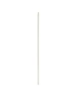 Steel Tube Balusters - 5/8" Square Series With Dowel Top - Plain - Designer White