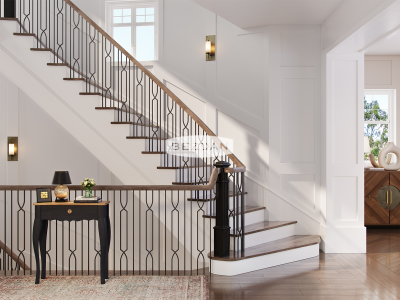 TimeLine® geometric steel tube baluster TL77-1-30