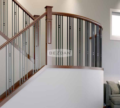 TimeLine steel tube decorative baluster TL188-2H-45, steel tube plain baluster TL12-45