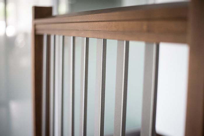 Brand: TimeLine by Bezdan Pavestone, as shown in the installation above, is a current top choice as it embodies the stainless steel aesthetic with a warm tone and hint of gloss.