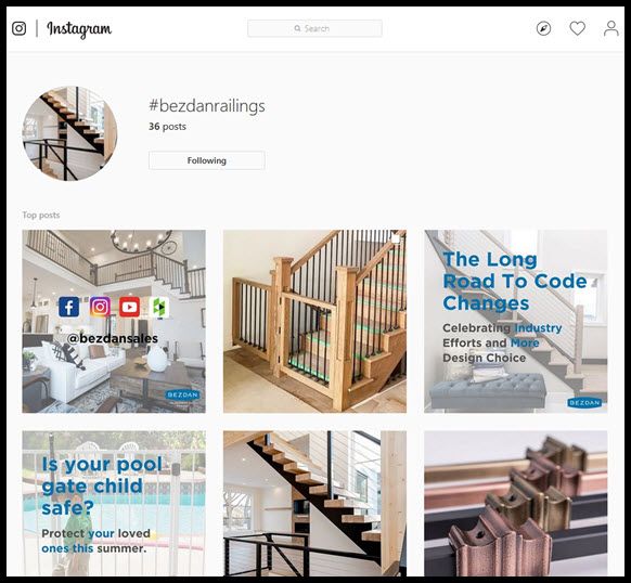 #bezdanrailings – Why Use This Hashtag 