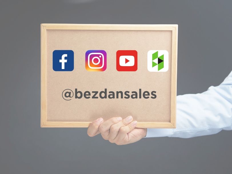 Like us and follow us today @bezdansales on Facebook, Instagram, and Houzz. 