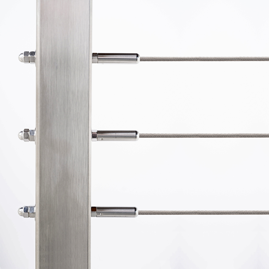 Cable Fittings for Metal Posts