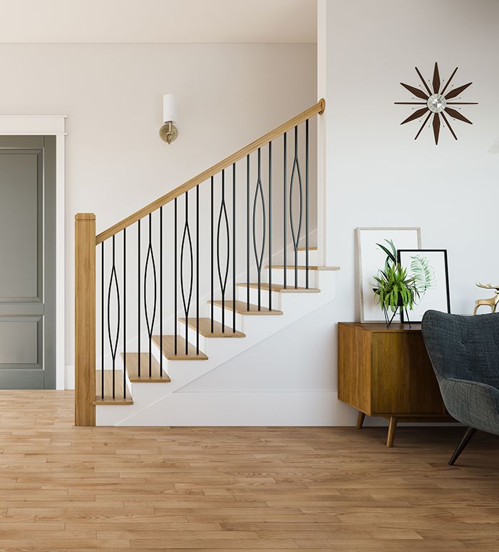 Geometric Spindles for Railnig on Staircase